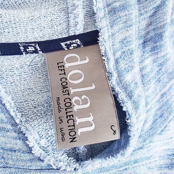 Anthropologie Dolan Oversized Terry Hoodie Tee S - Picture 3 of 7